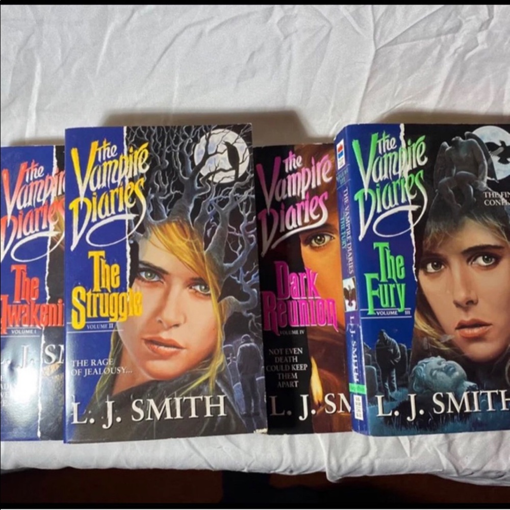 The vampire diaries Books